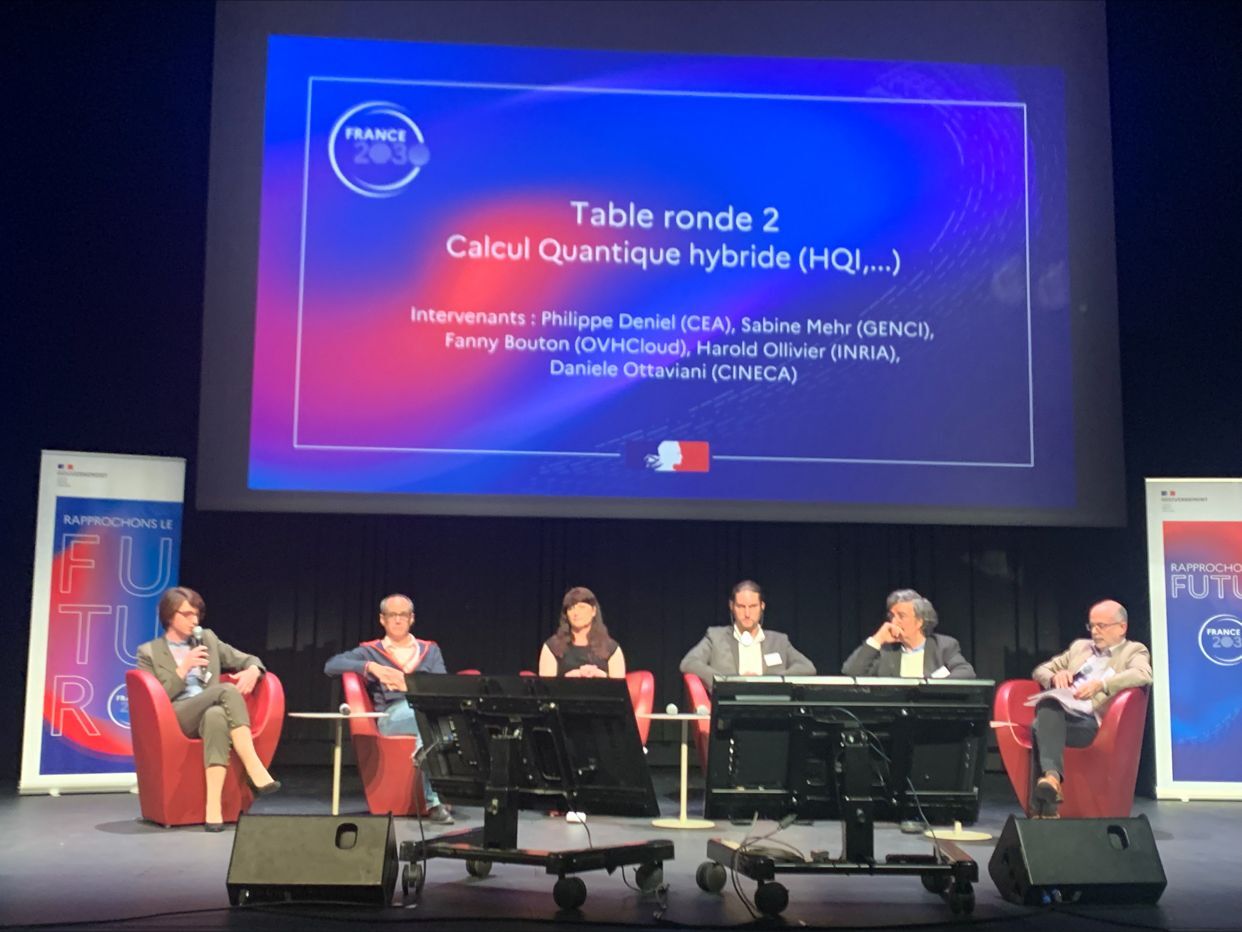 French National Quantum Strategy Day 1 Tavola ronde